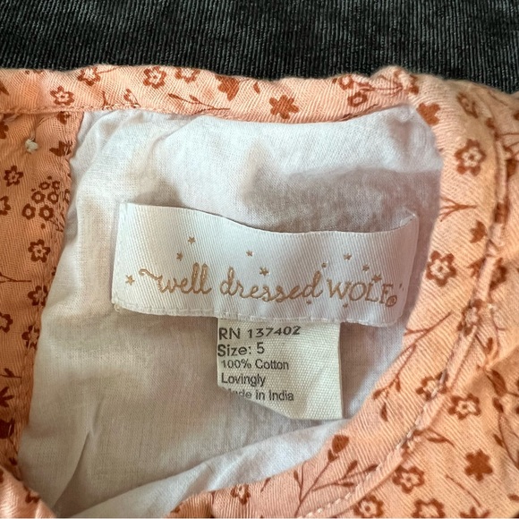 Well Dressed Wolf Harvest Juju Dress and Short Size 5 - Picture 3 of 8